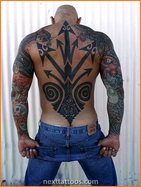 Full Back Tattoos Mens