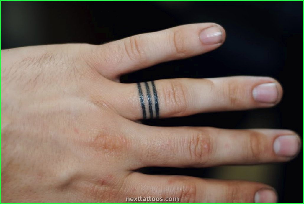 Male Ring Tattoos - y Or Classy?