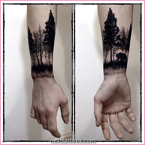 Cool Male Nature Tattoos