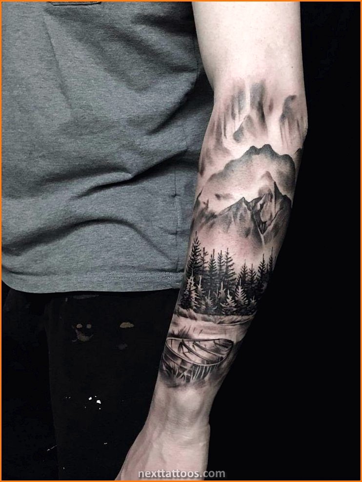 Nature Forearm Sleeve Tattoos
