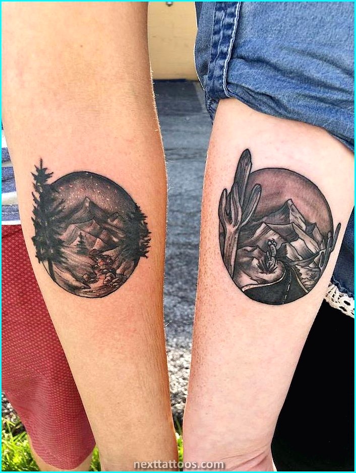 Matching Nature Tattoos