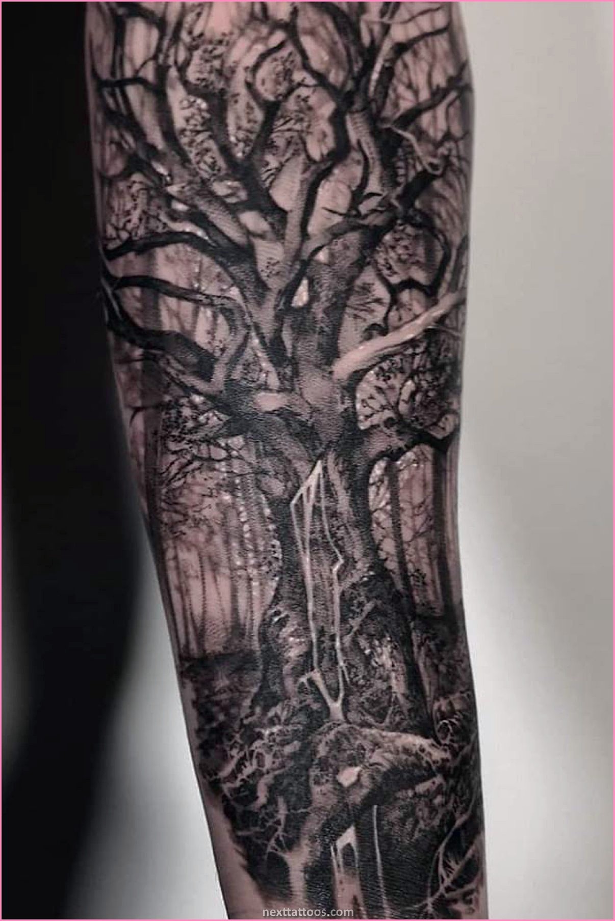 Choosing a Location for Realistic Nature Tattoos