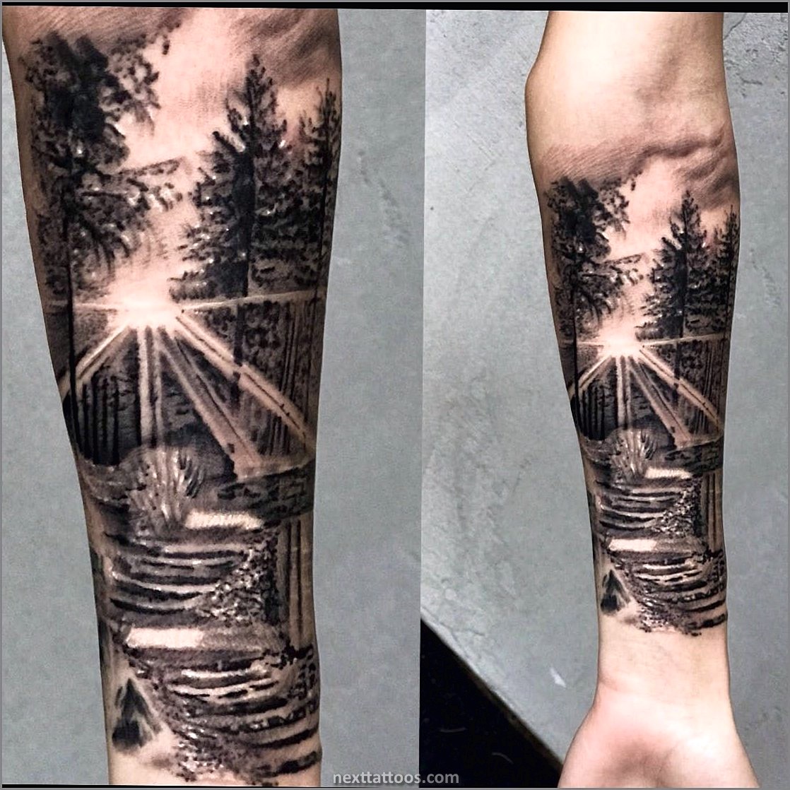 Choosing a Location for Realistic Nature Tattoos