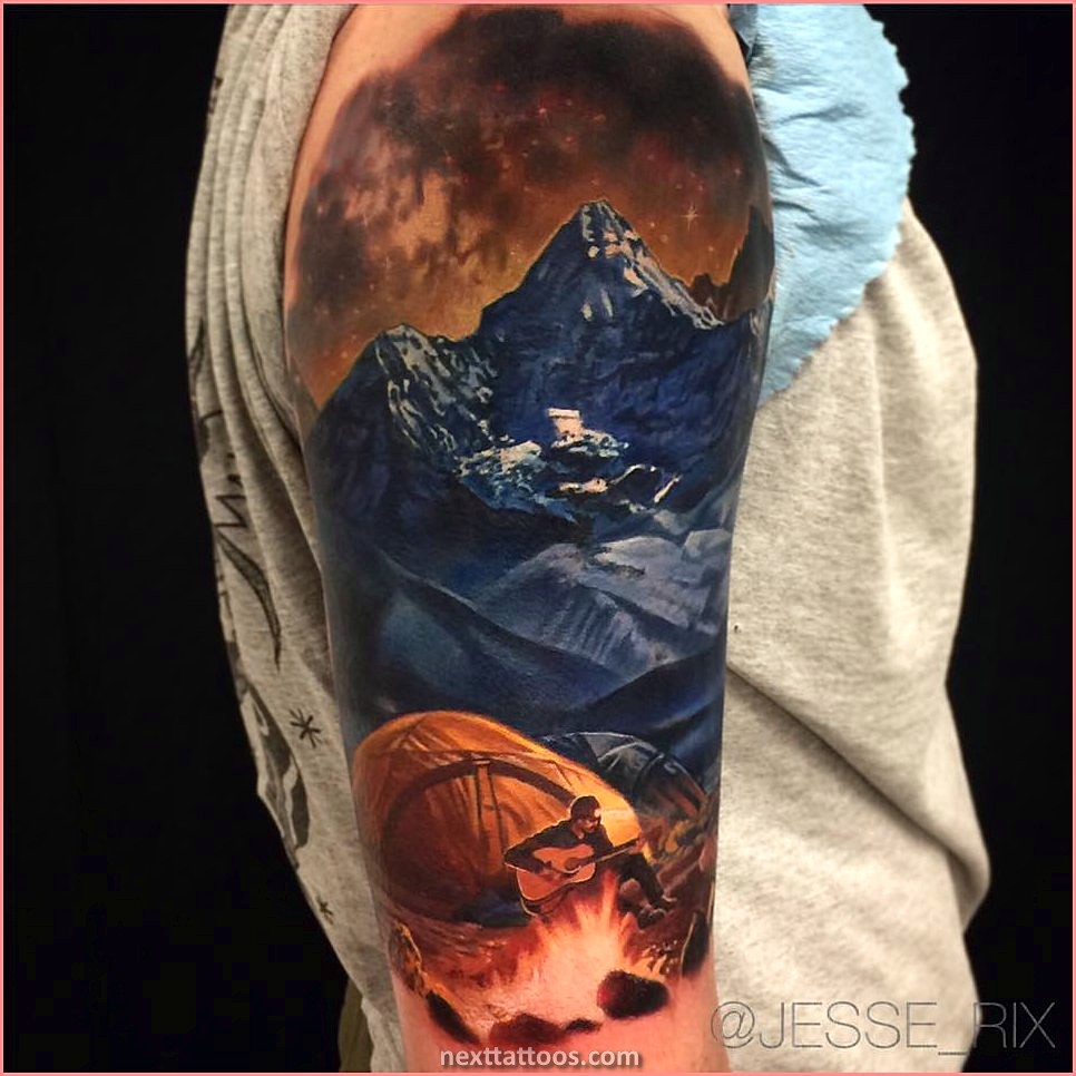 Choosing a Location for Realistic Nature Tattoos