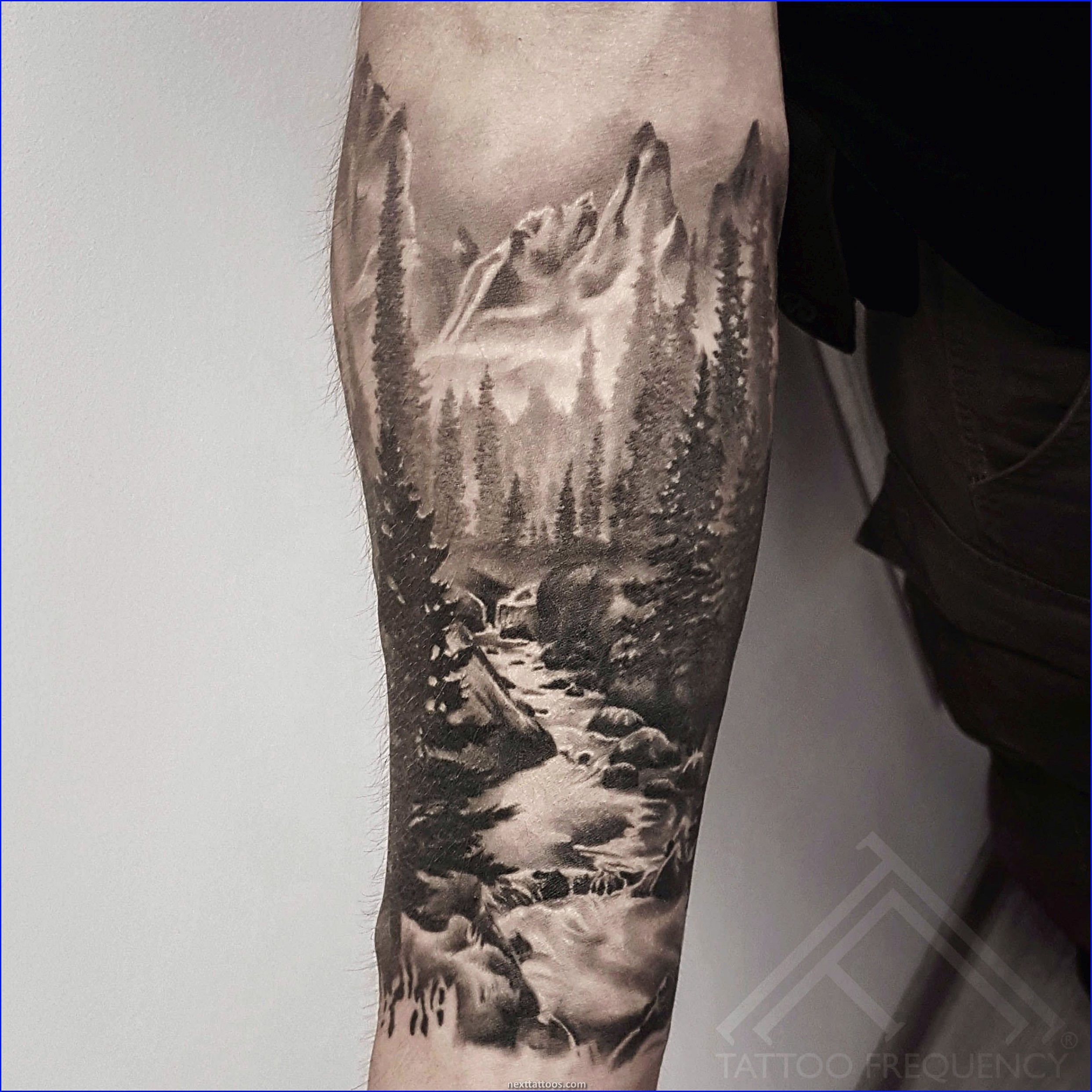 Choosing a Location for Realistic Nature Tattoos