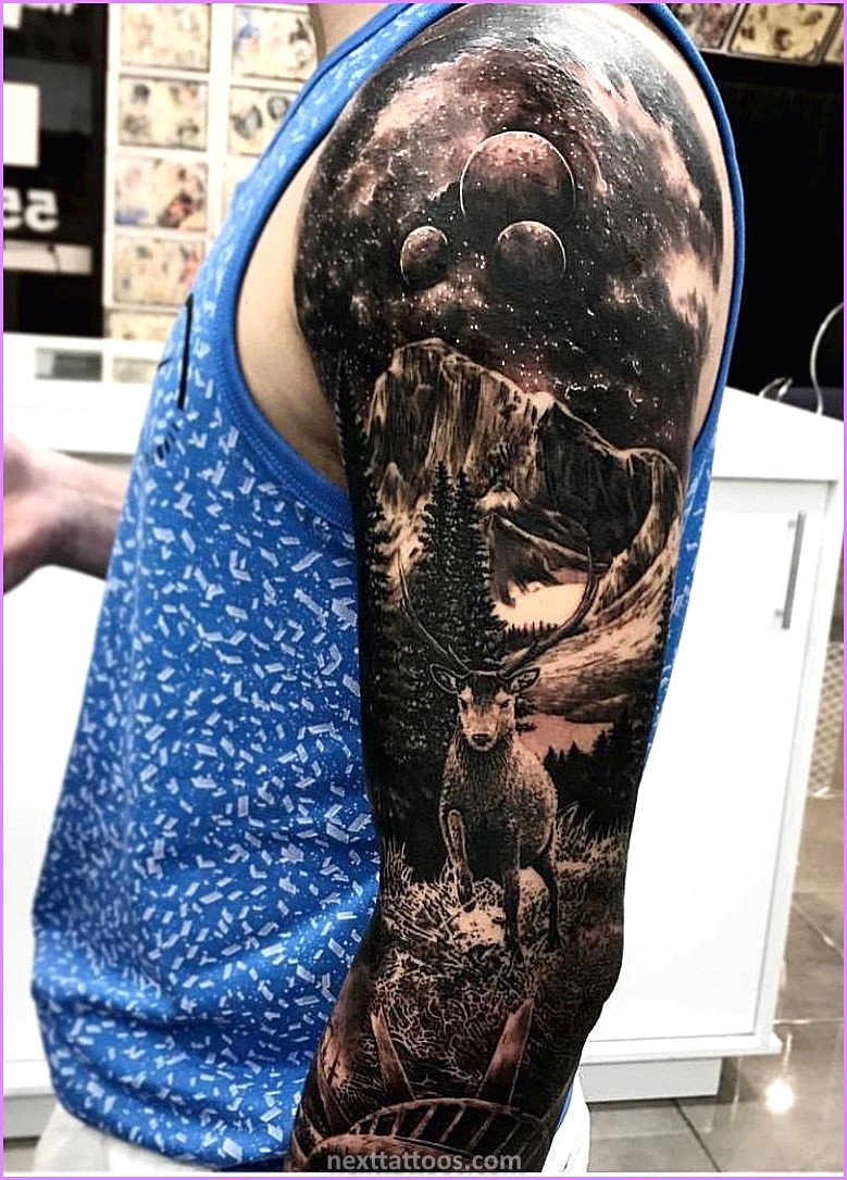 Choosing a Location for Realistic Nature Tattoos