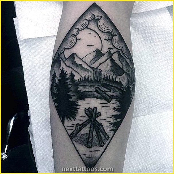 Black and White Nature Tattoos