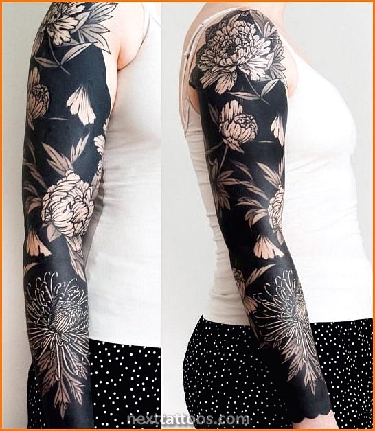 Black and White Nature Tattoos