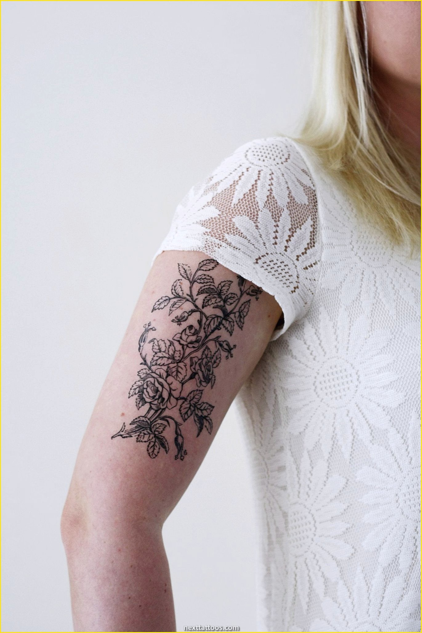 Black and White Nature Tattoos