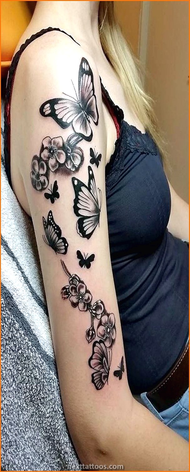 Black and White Nature Tattoos