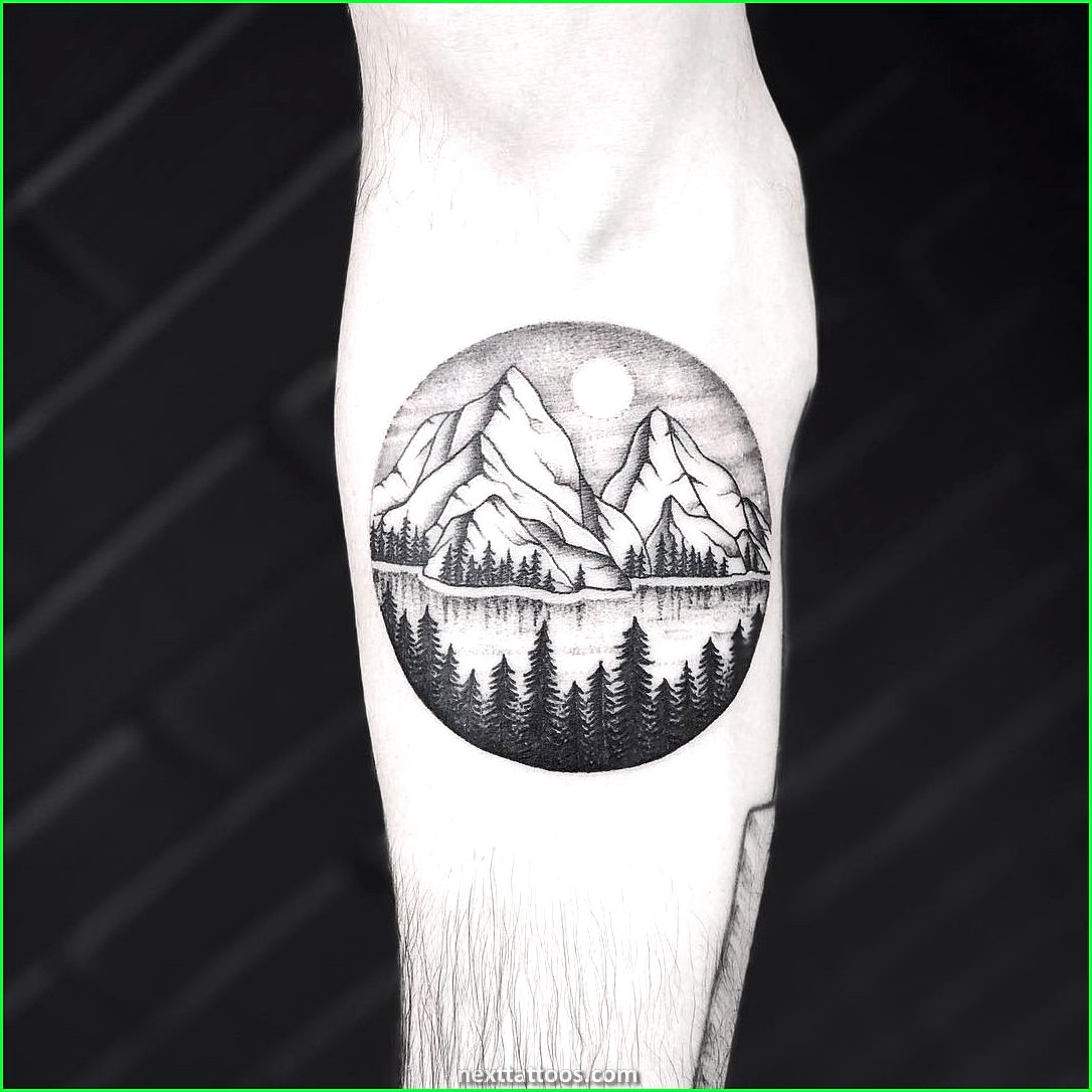 Black and White Nature Tattoos