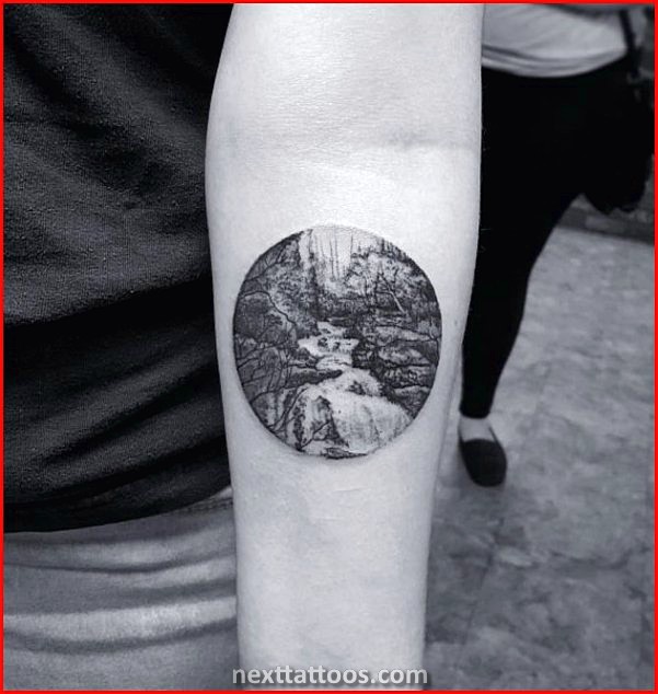 Black and White Nature Tattoos