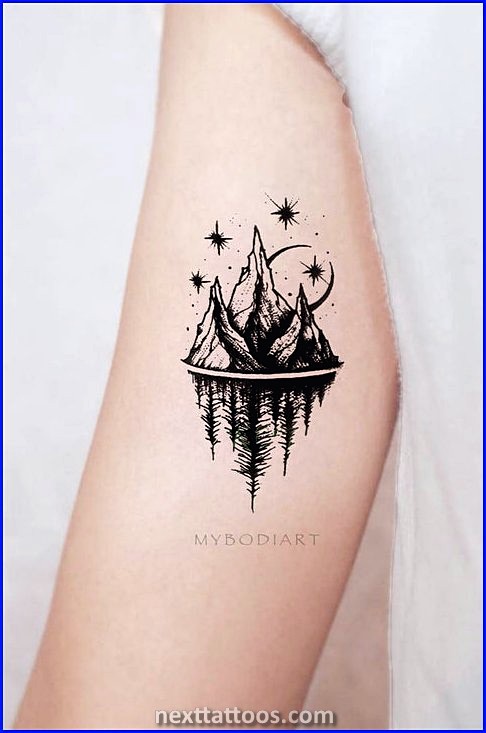 Black and White Nature Tattoos