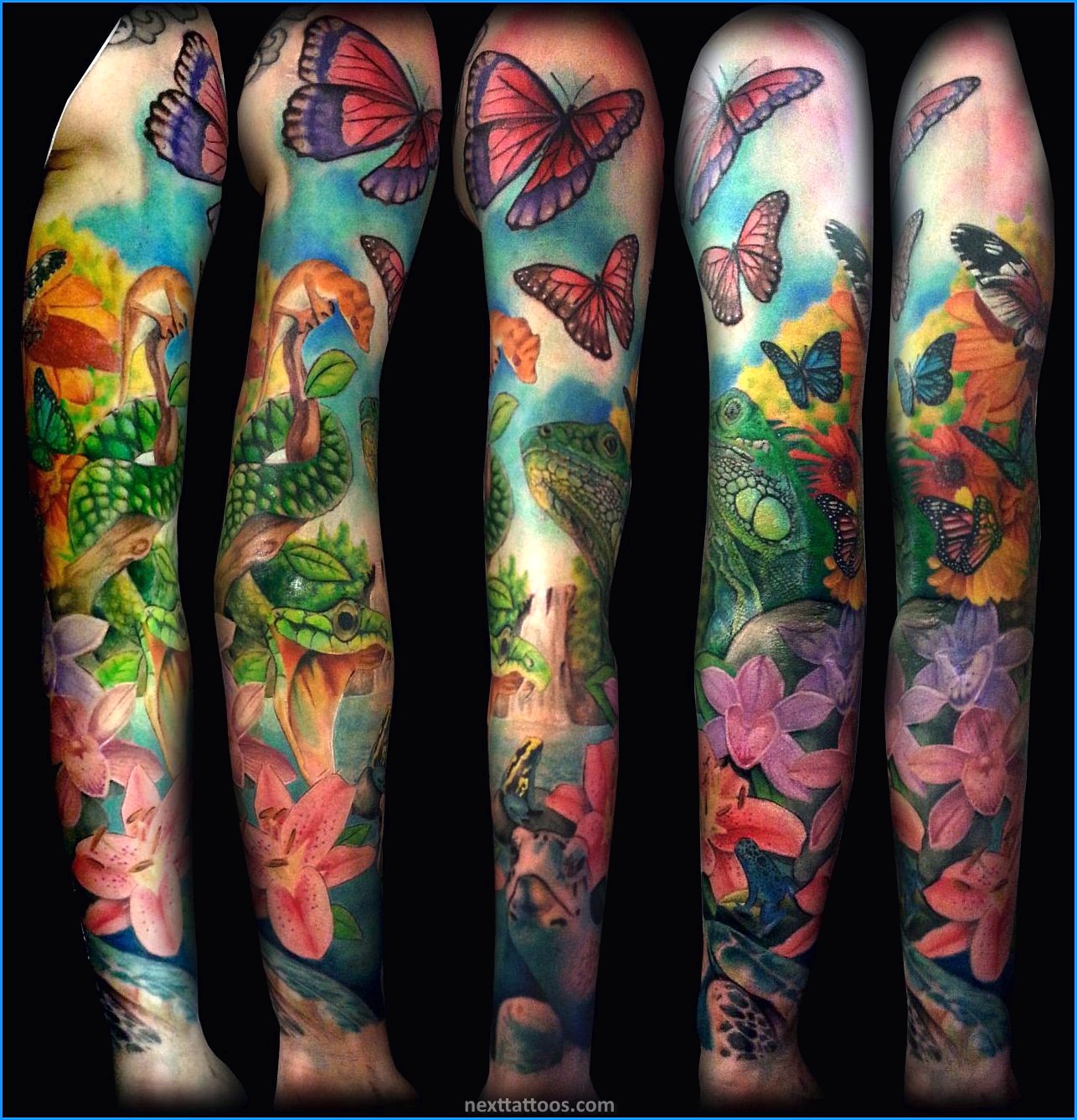 Nature Sleeve Tattoos For Guys