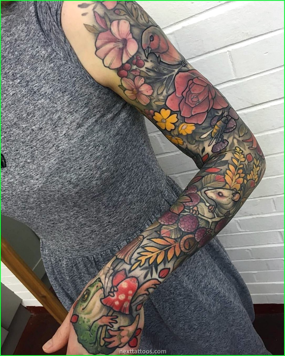 Nature Sleeve Tattoos For Guys