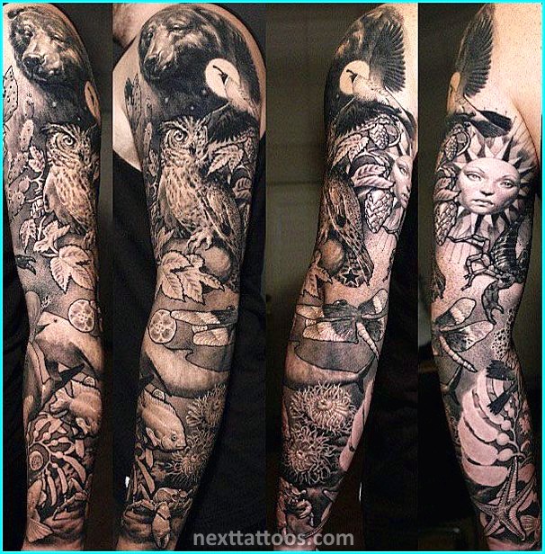 Nature Sleeve Tattoos For Guys