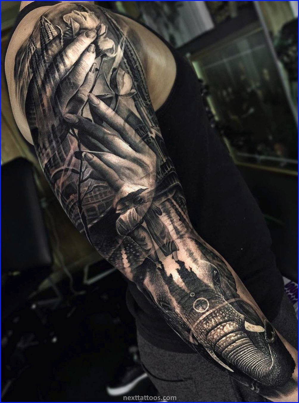 Nature Sleeve Tattoos For Guys