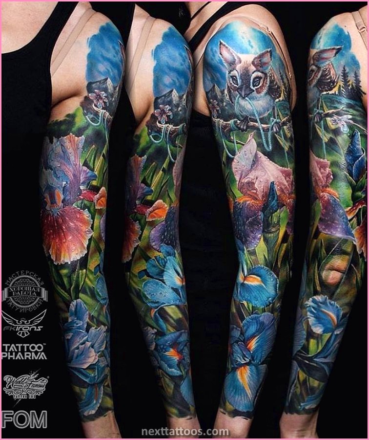 Nature Sleeve Tattoos For Guys