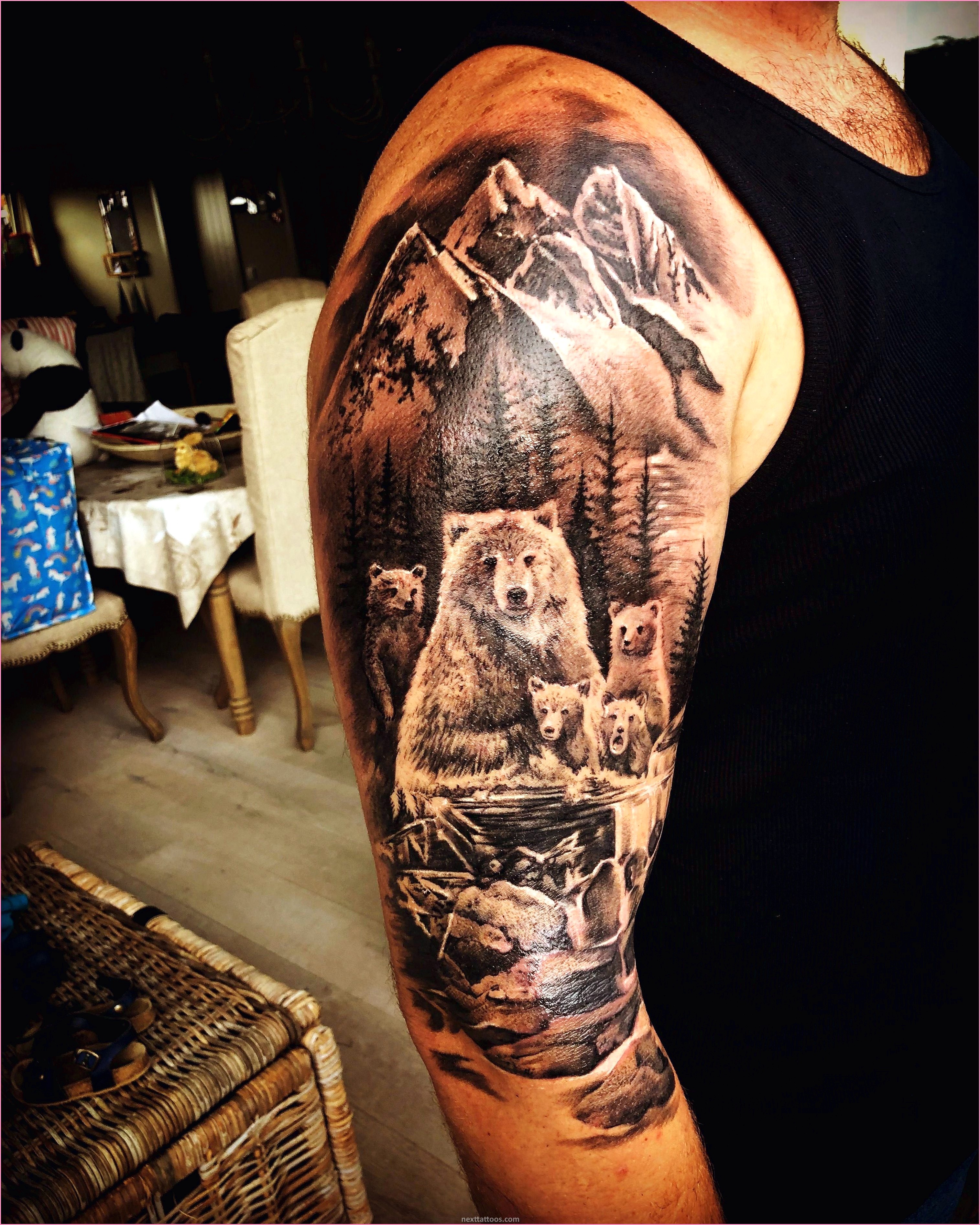 Nature Sleeve Tattoos For Guys