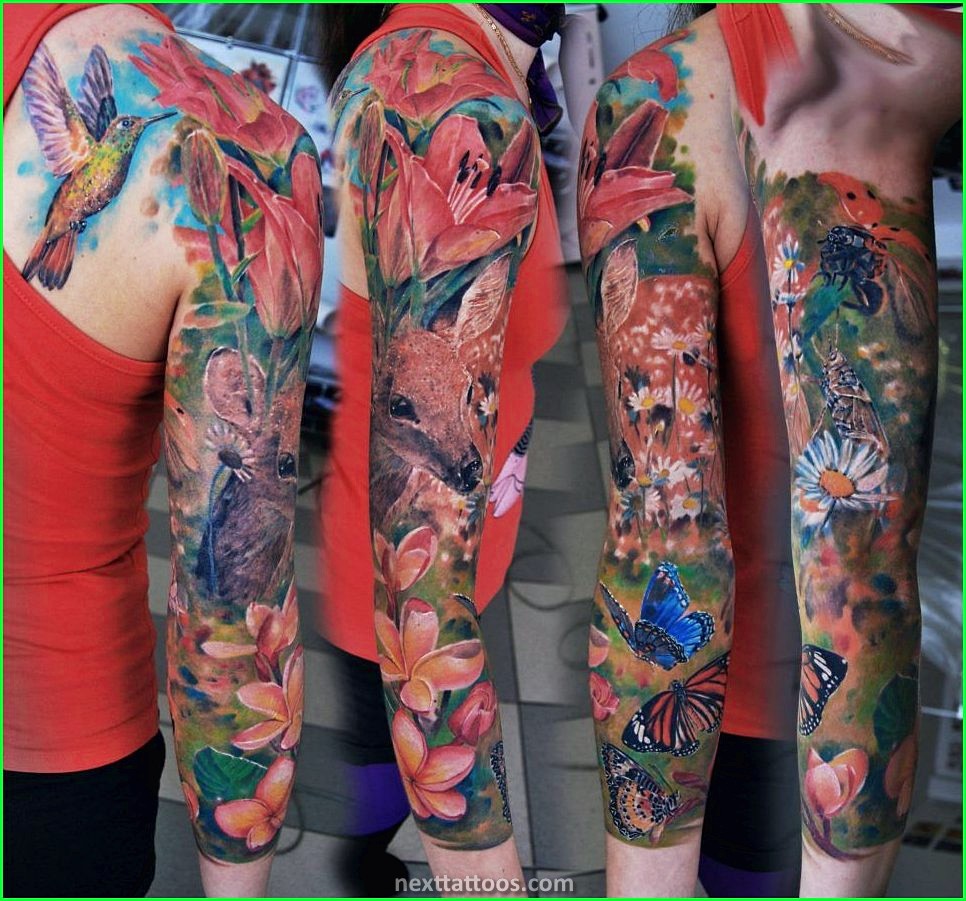 Nature Sleeve Tattoos For Guys