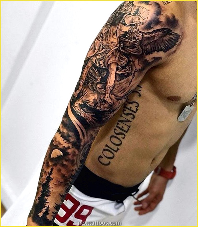 Nature Sleeve Tattoos For Guys