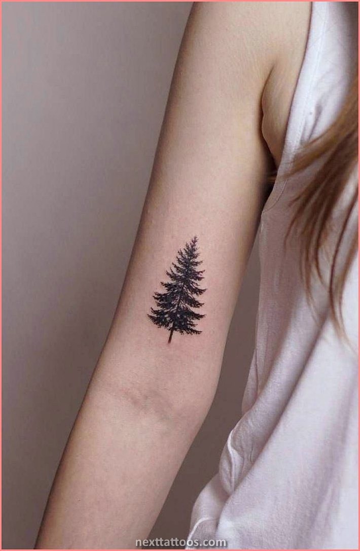 Simplistic Nature Tattoos - Minimalist Nature Tattoos