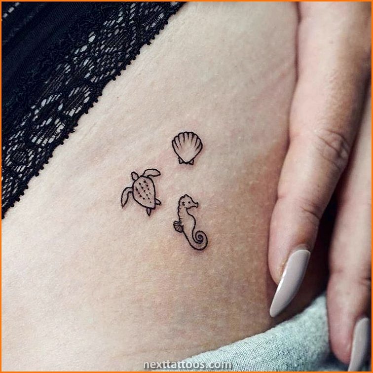 Simplistic Nature Tattoos - Minimalist Nature Tattoos