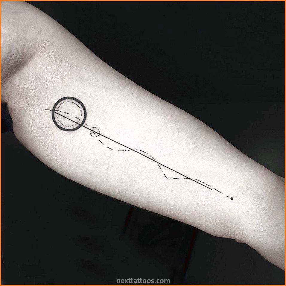 Simplistic Nature Tattoos - Minimalist Nature Tattoos