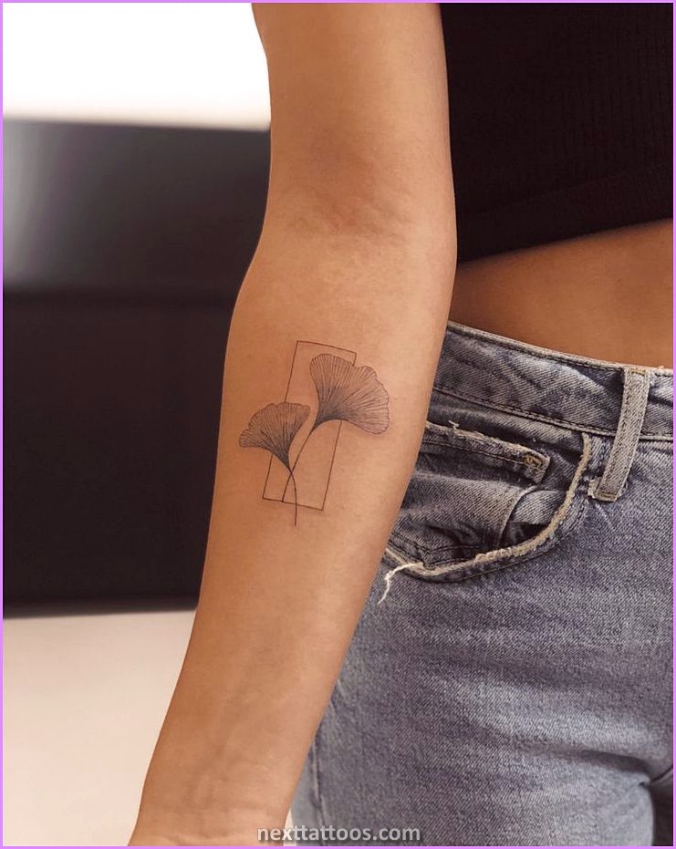 Simplistic Nature Tattoos - Minimalist Nature Tattoos