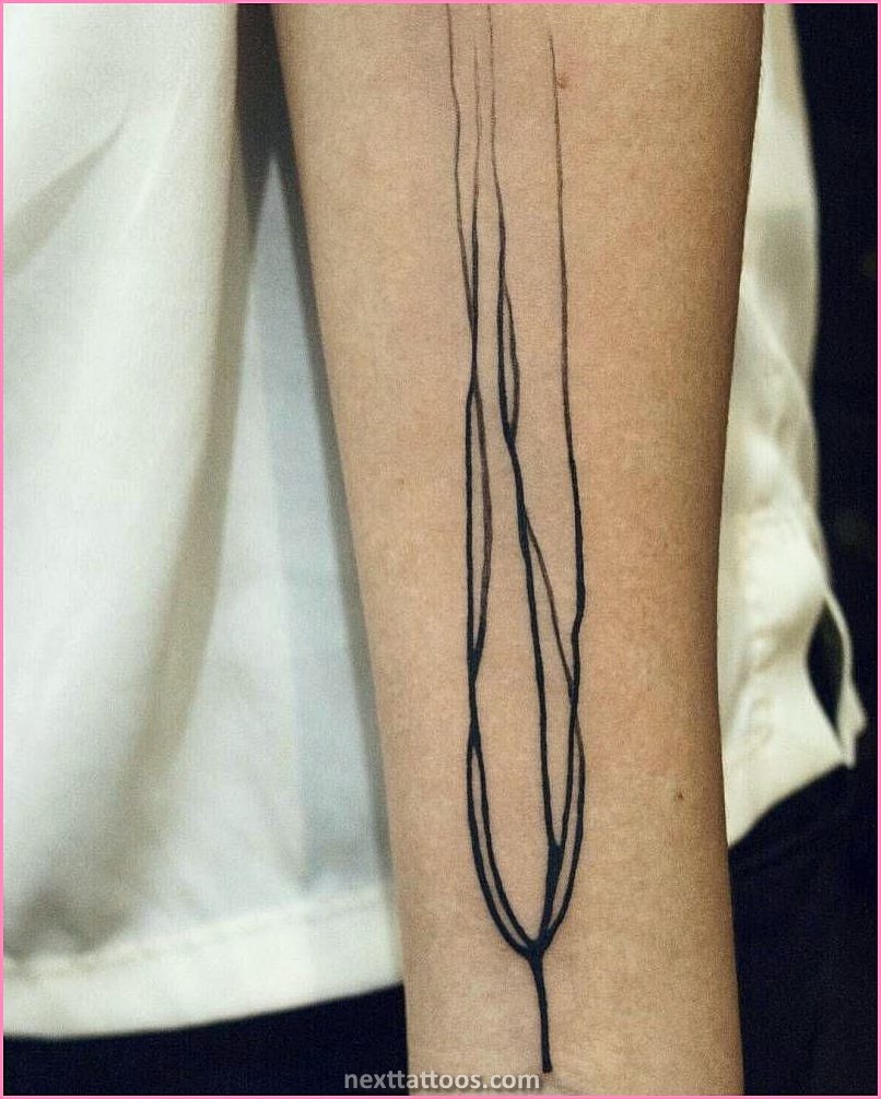 Simplistic Nature Tattoos - Minimalist Nature Tattoos