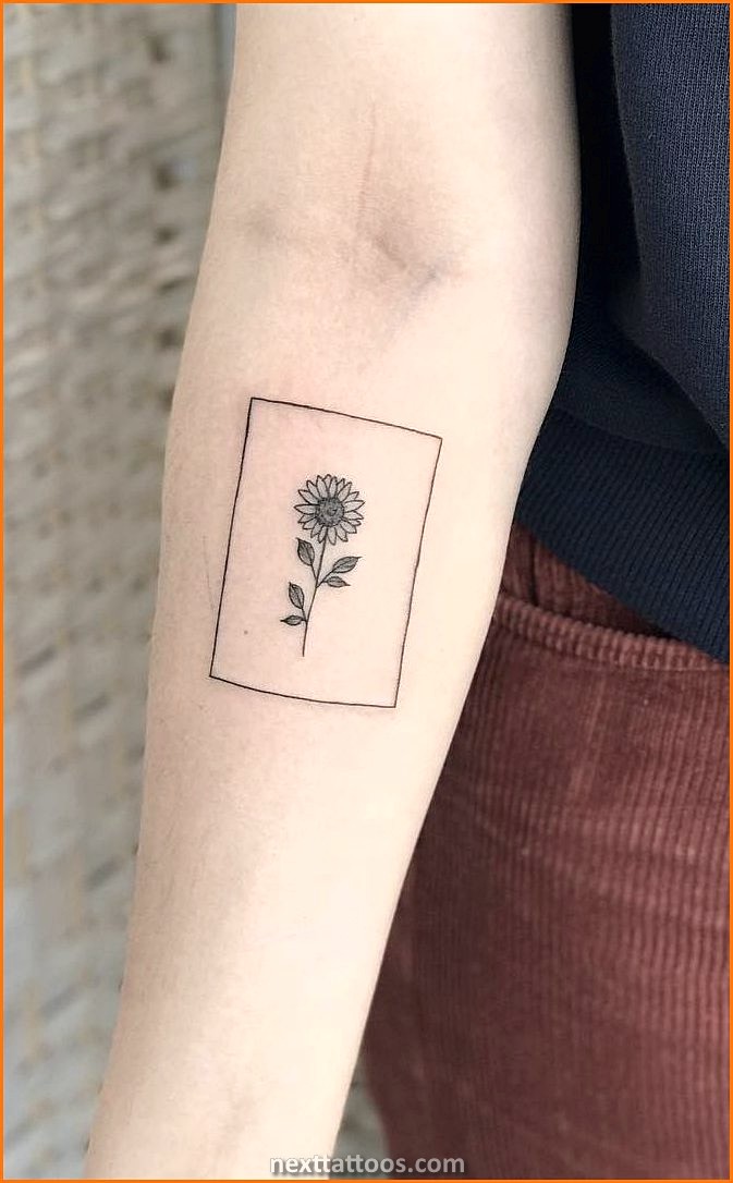 Simplistic Nature Tattoos - Minimalist Nature Tattoos