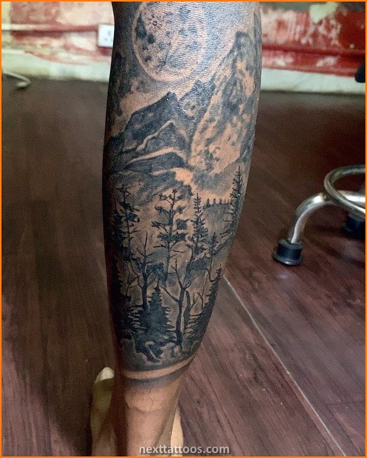 Nature Themed Sleeve Tattoos and Nature Themed Forearm Tattoos