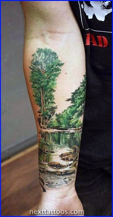 Nature Themed Sleeve Tattoos and Nature Themed Forearm Tattoos