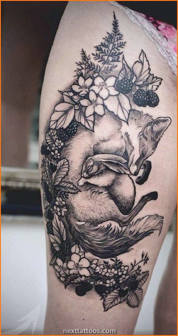 Nature Themed Sleeve Tattoos and Nature Themed Forearm Tattoos