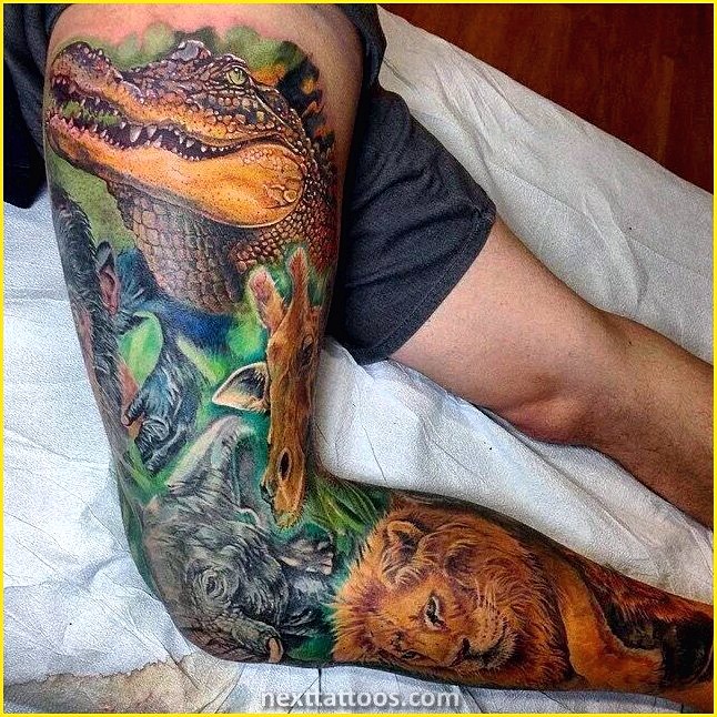 Nature Themed Sleeve Tattoos and Nature Themed Forearm Tattoos