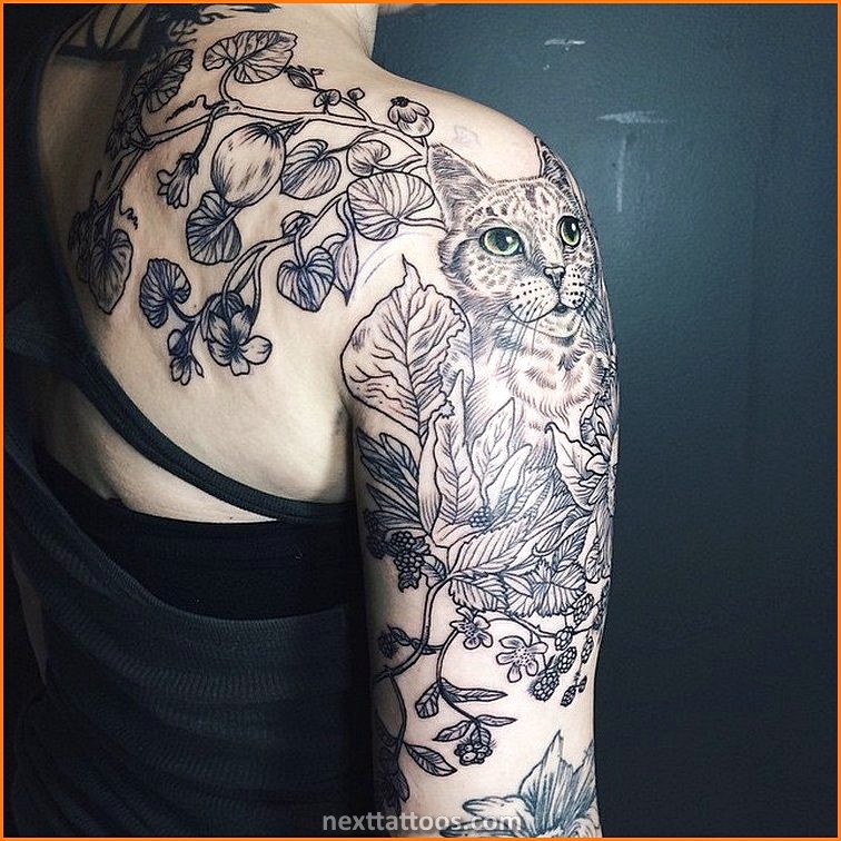 Nature Themed Sleeve Tattoos and Nature Themed Forearm Tattoos