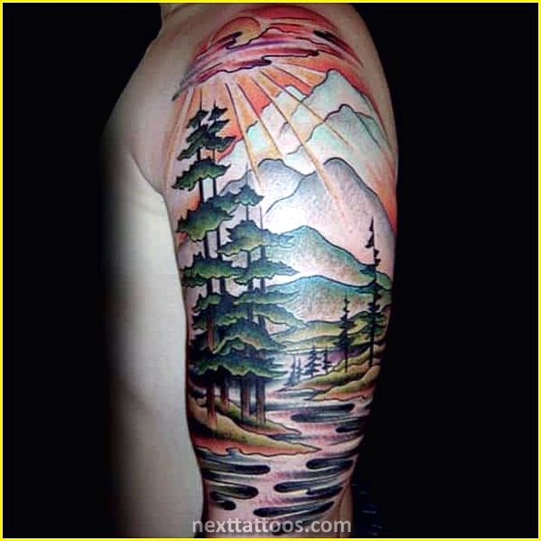 Nature Themed Sleeve Tattoos and Nature Themed Forearm Tattoos