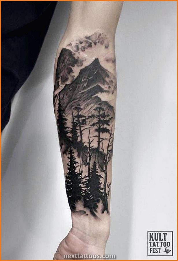 Nature Themed Sleeve Tattoos and Nature Themed Forearm Tattoos