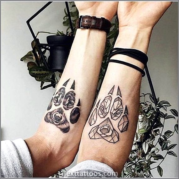 Romantic Tattoos For Couples - Nature Tattoos For Couples