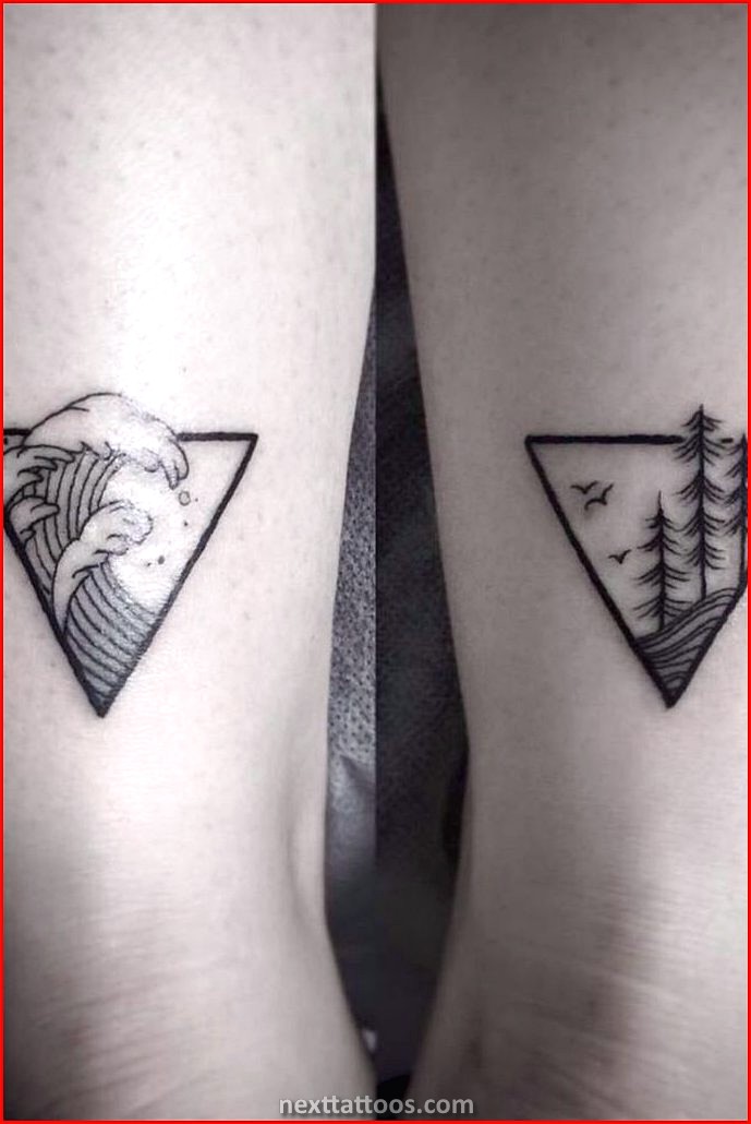 Romantic Tattoos For Couples - Nature Tattoos For Couples