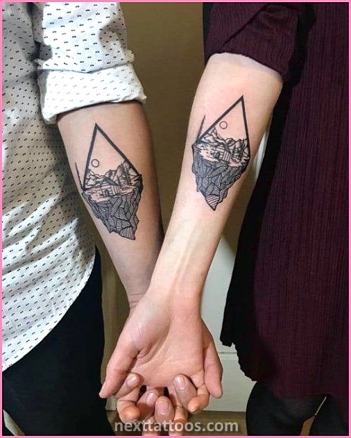 Romantic Tattoos For Couples - Nature Tattoos For Couples