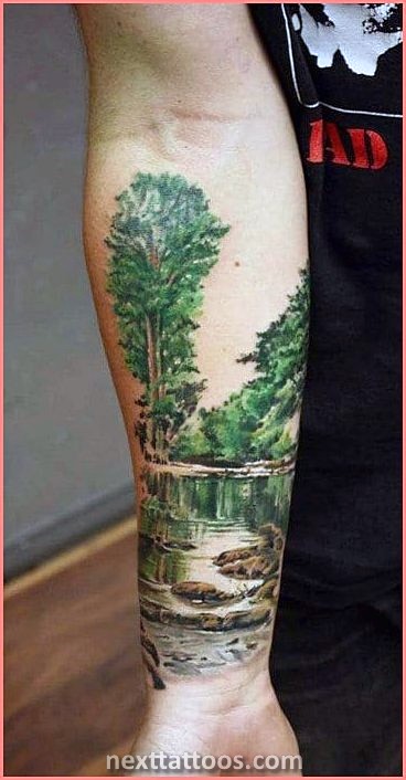 Mens Small Nature Tattoos