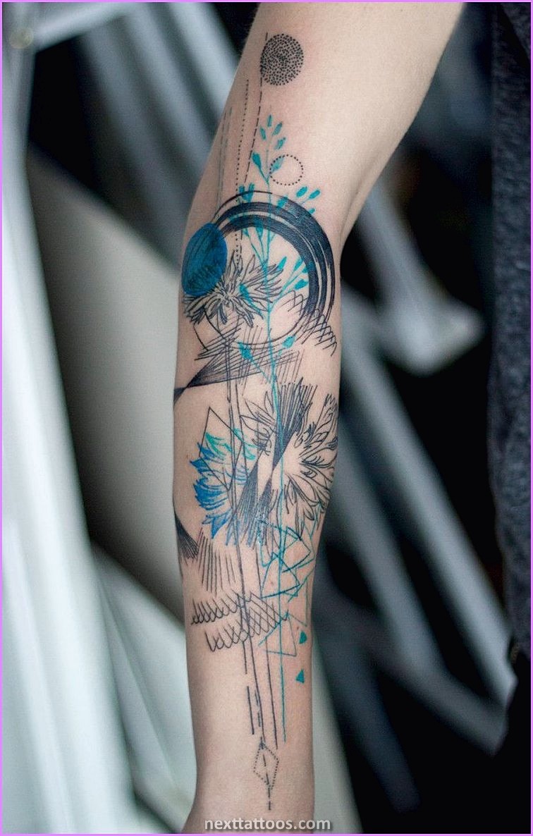 Abstract Nature Tattoos