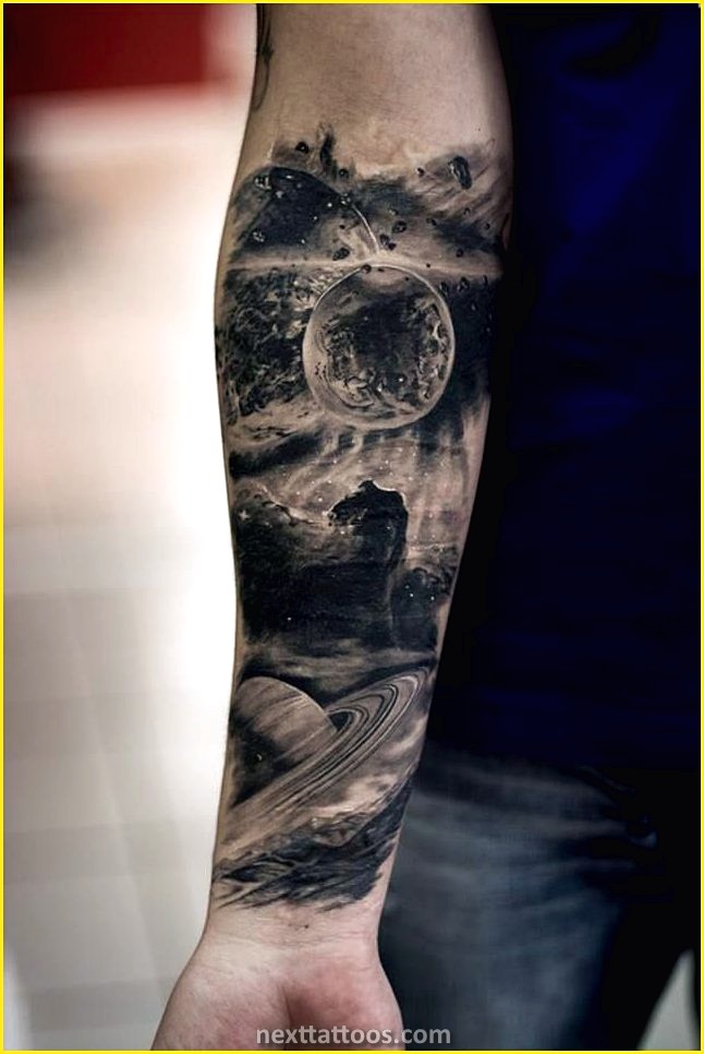 Space and Nature Tattoos