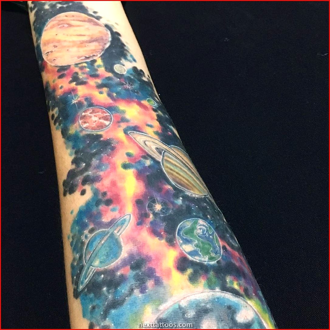 Space and Nature Tattoos