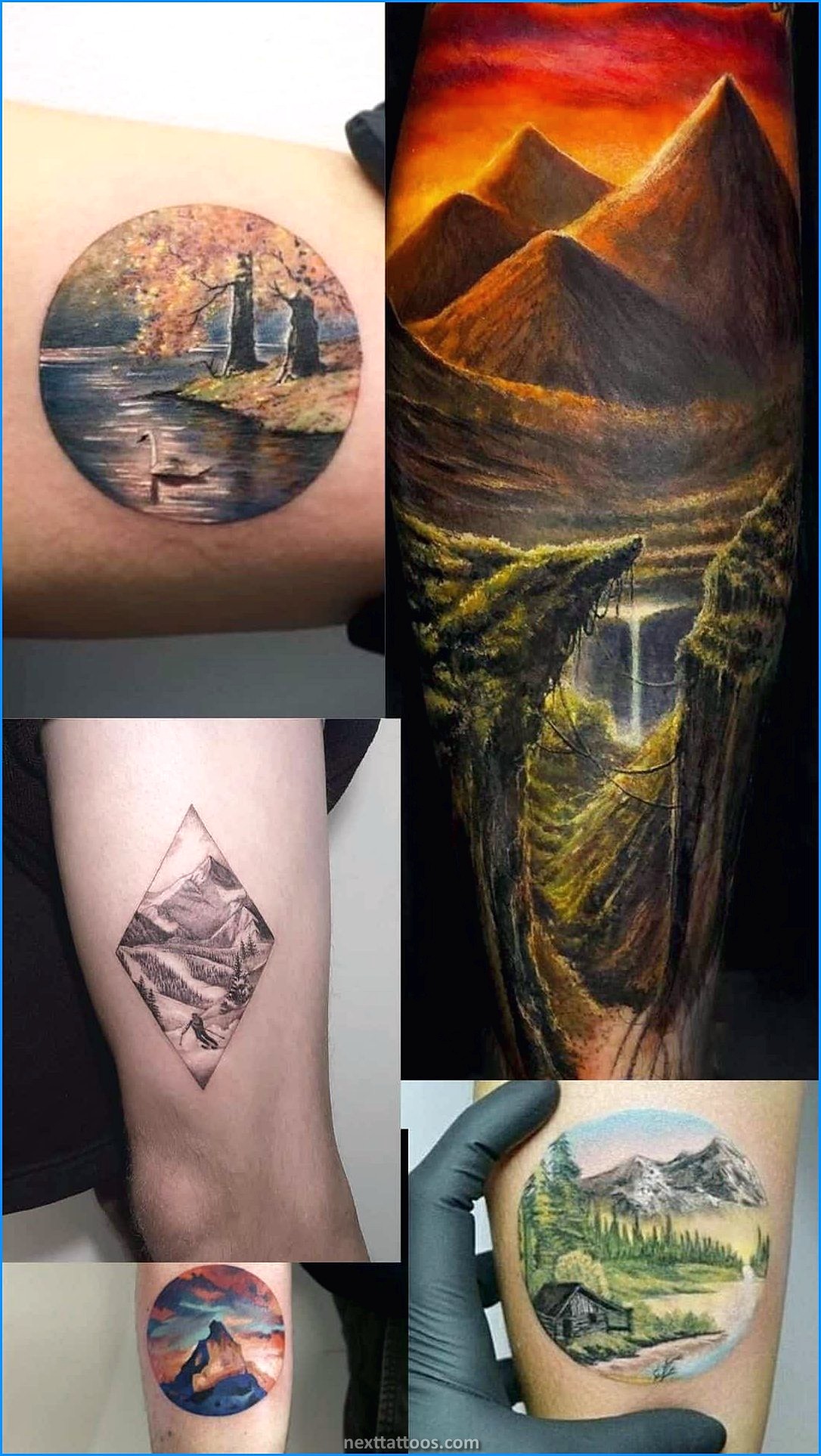 Space and Nature Tattoos