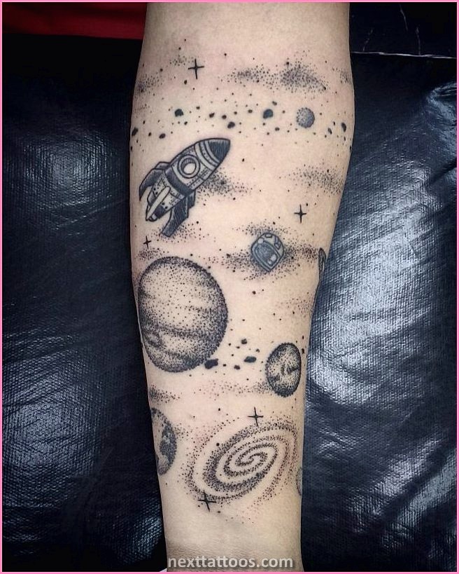 Space and Nature Tattoos