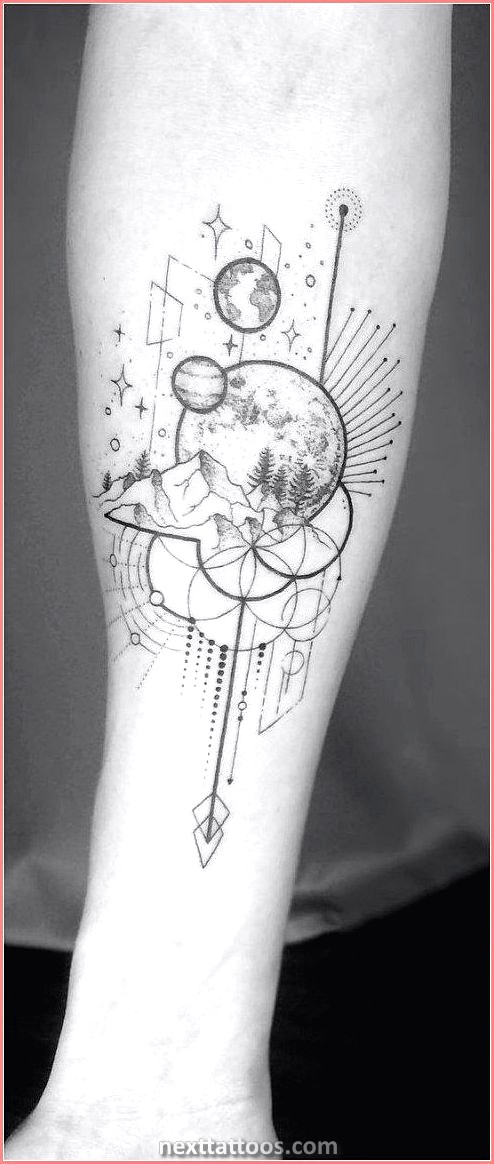 Space and Nature Tattoos