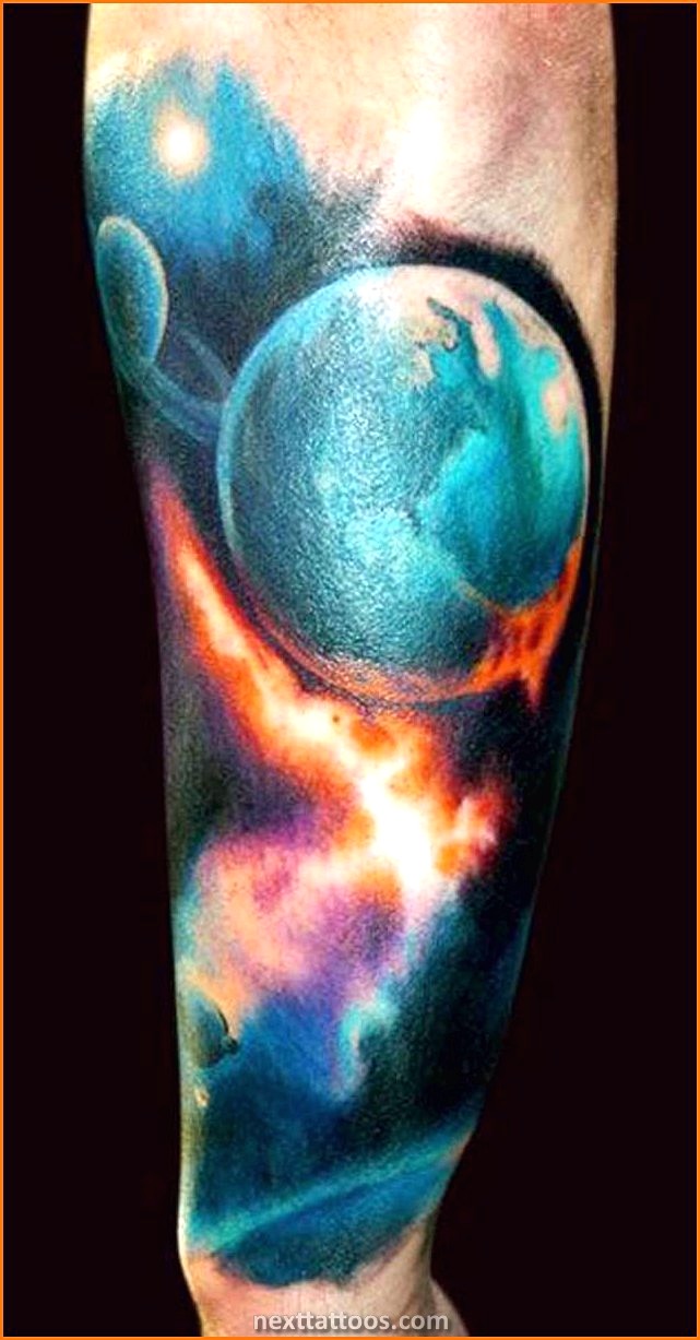 Space and Nature Tattoos