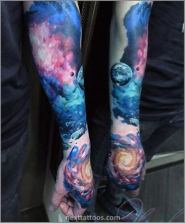 Space and Nature Tattoos